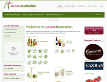 Tablet Screenshot of locateaustralian.com.au